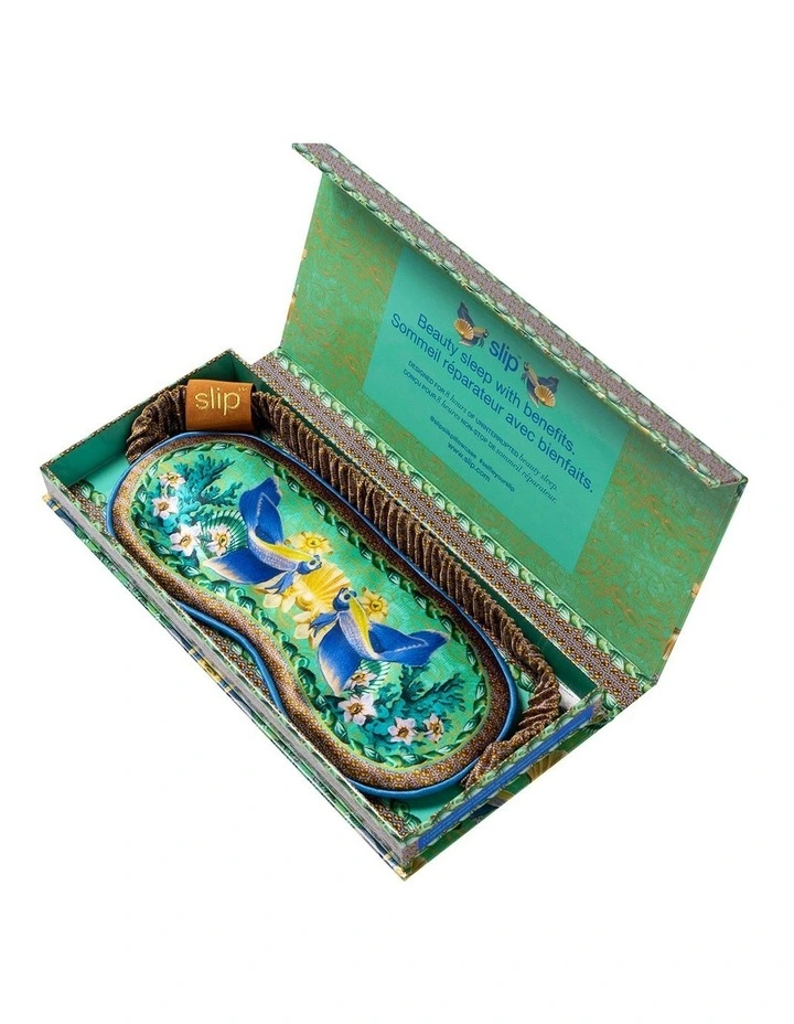 Pure Silk Sleep Mask in Zodiac Pisces image 5