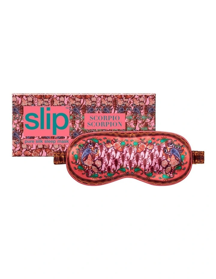 Pure Silk Sleep Mask in Zodiac Scorpio image 1