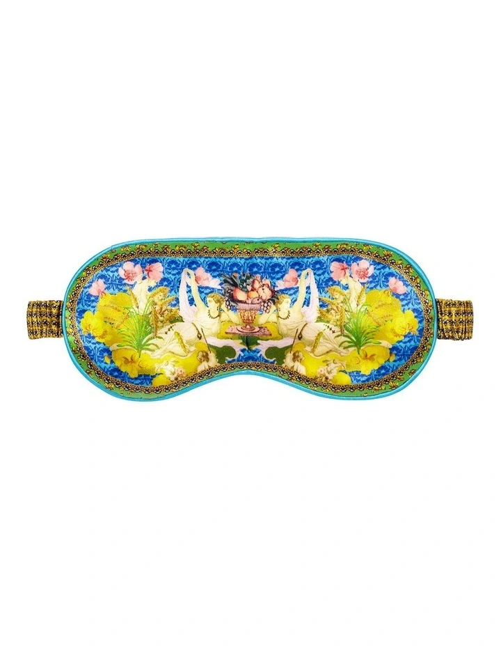 Pure Silk Sleep Mask in Zodiac Virgo image 2