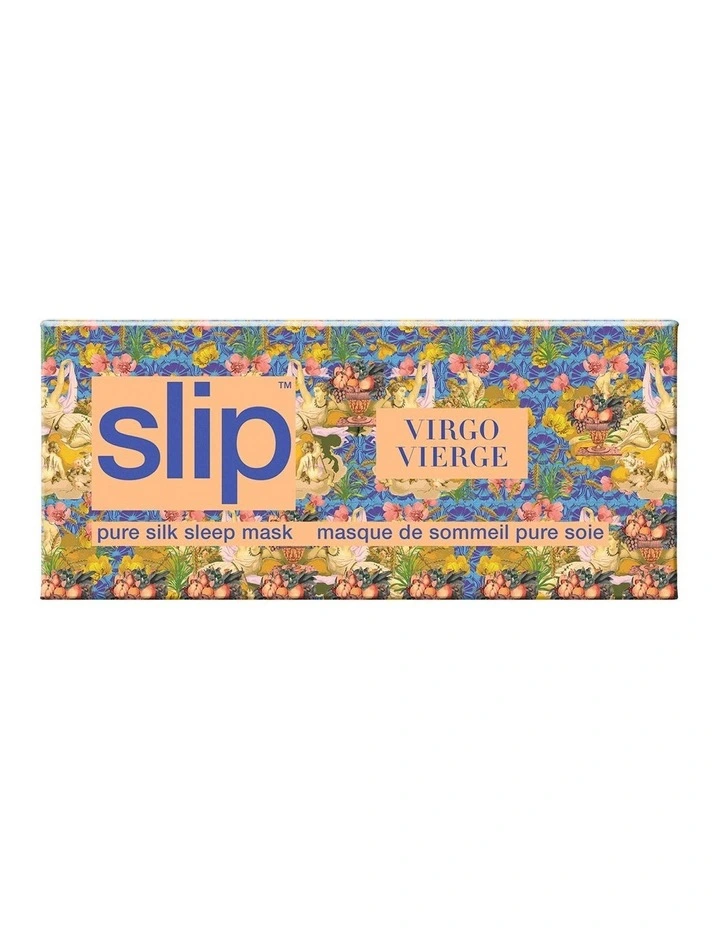 Pure Silk Sleep Mask in Zodiac Virgo image 3
