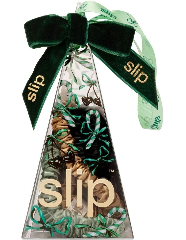 Pure Silk Skinny Scrunchie Ornament in Multi image 3