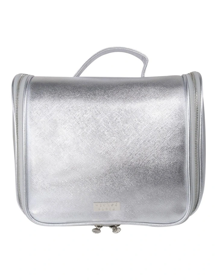 Premium Silver Travel Bag with Hook image 1