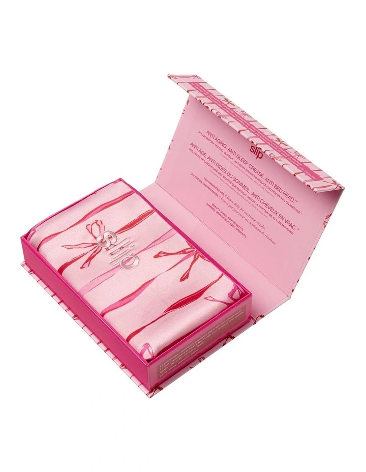 Pure Silk Pillowcase in Strawberry Cupcake image 4