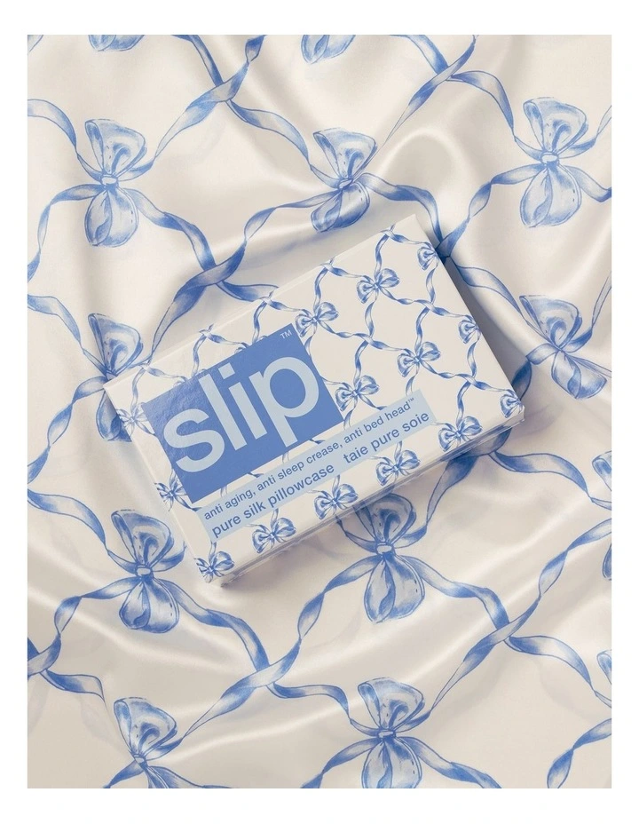 Pure Silk Queen Pillowcase in Bowie image 5