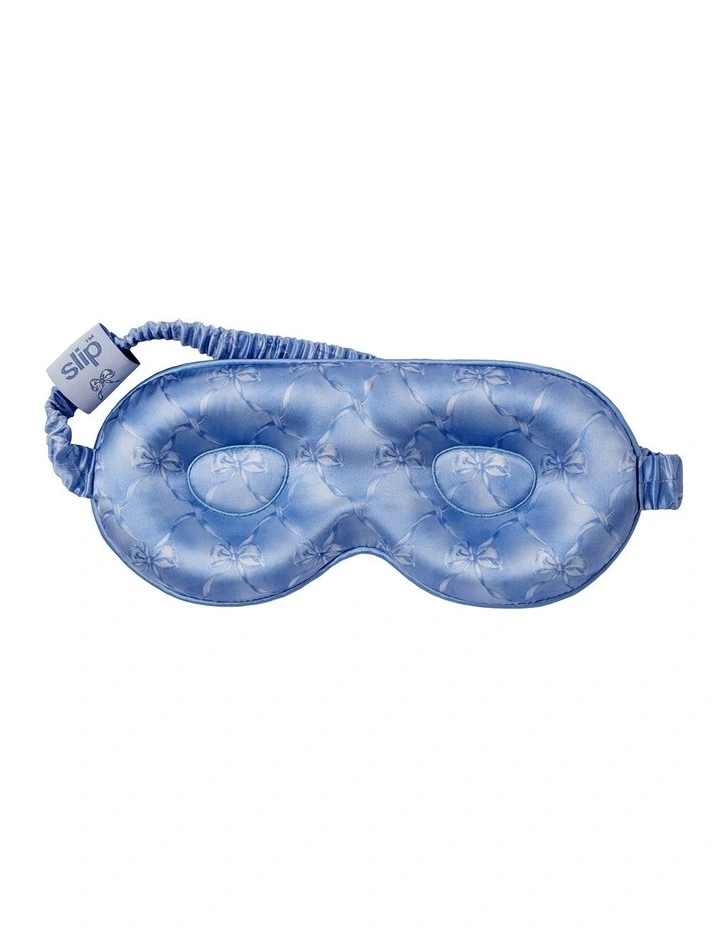 Pure Silk Contour Sleep Mask in Bluebelle image 2