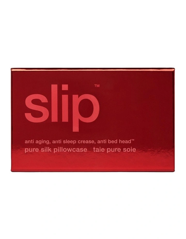 Pure Silk Queen Pillowcase in Scarlet image 7