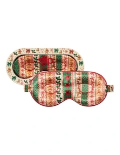 Pure Silk Contour Sleep Mask in Noelle