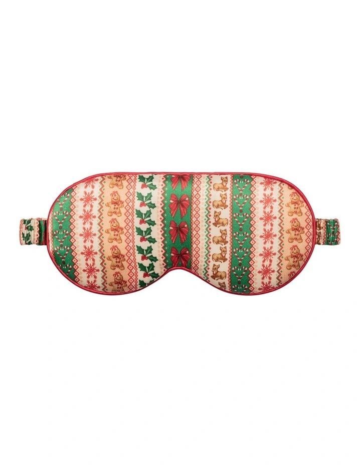 Pure Silk Contour Sleep Mask in Noelle image 6