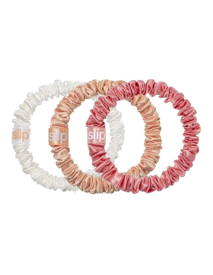 Pure Silk Skinny Scrunchie Trio Cracker in Noelle image 2