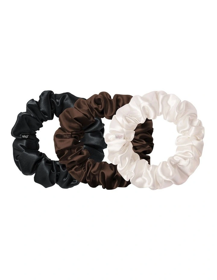 Pure Silk Large Scrunchie Cracker Set of 3 in Beau image 2