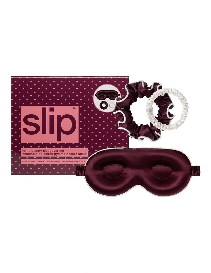 Pure Silk Beauty Sleepover Set in Lottie image 1