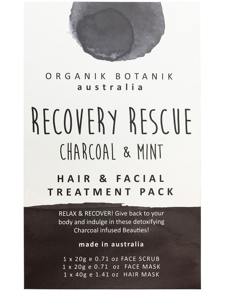 Download Organik Botanik Recovery Rescue Face Charcoal Myer PSD Mockup Templates