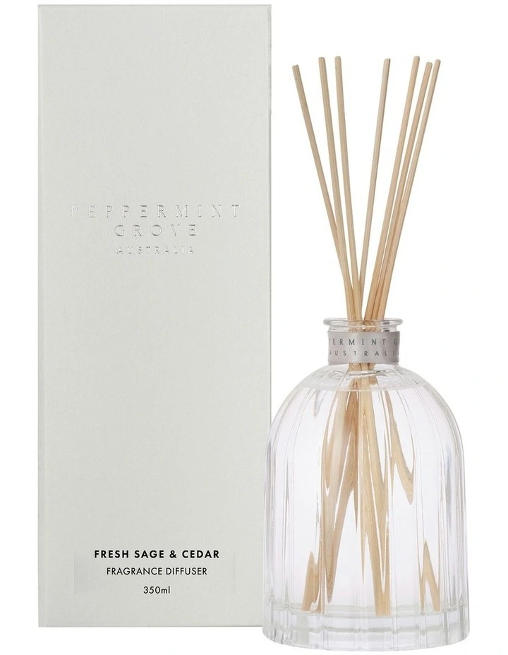Fresh Sage & Cedar - Large Fragrance Diffuser 350ml image 1