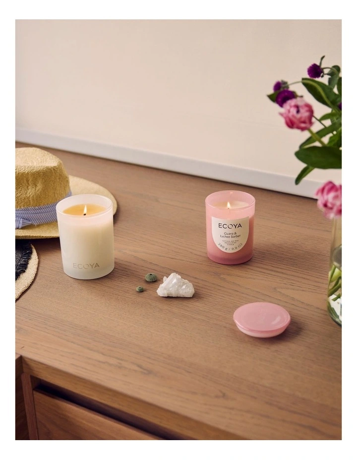 Guava & Lychee Sorbet Madison Candle 400g image 3