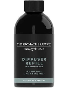 Therapy Kitchen Lemongrass Lime and Bergamot Diffuser Refill
