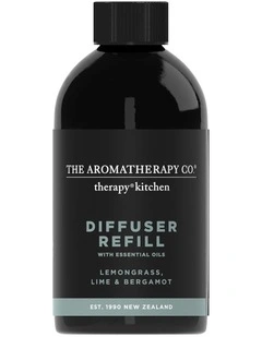 Therapy Kitchen Lemongrass Lime and Bergamot Diffuser Refill