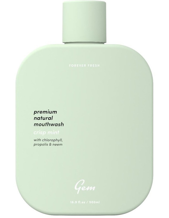 Microbiome Friendly Mouthwash Crisp Mint Lt Green