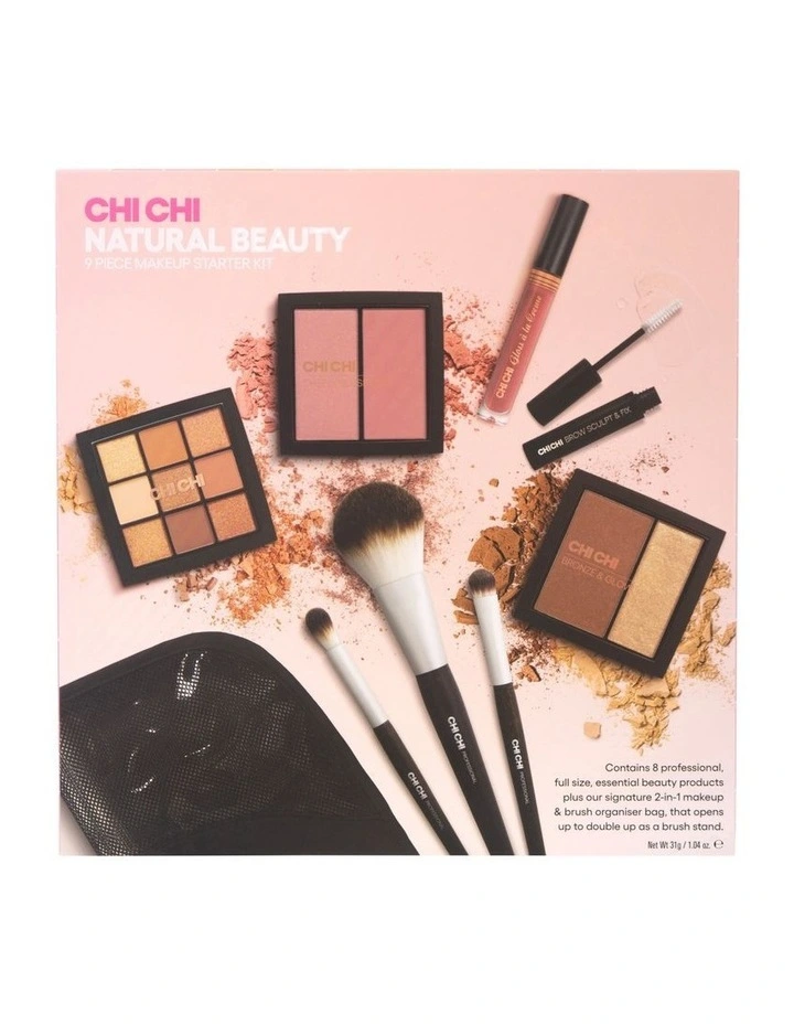 Natural Beauty Makeup Starter Kit 9 Piece image 1