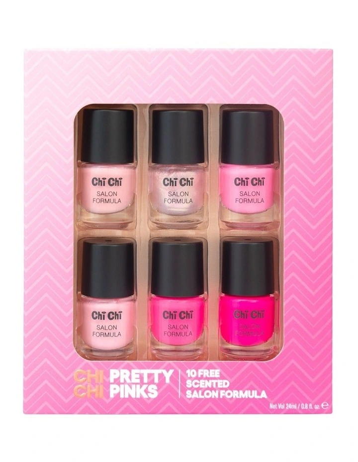 Chi Chi Nail Mini Collection Nail Polish In Pretty Pink image 1