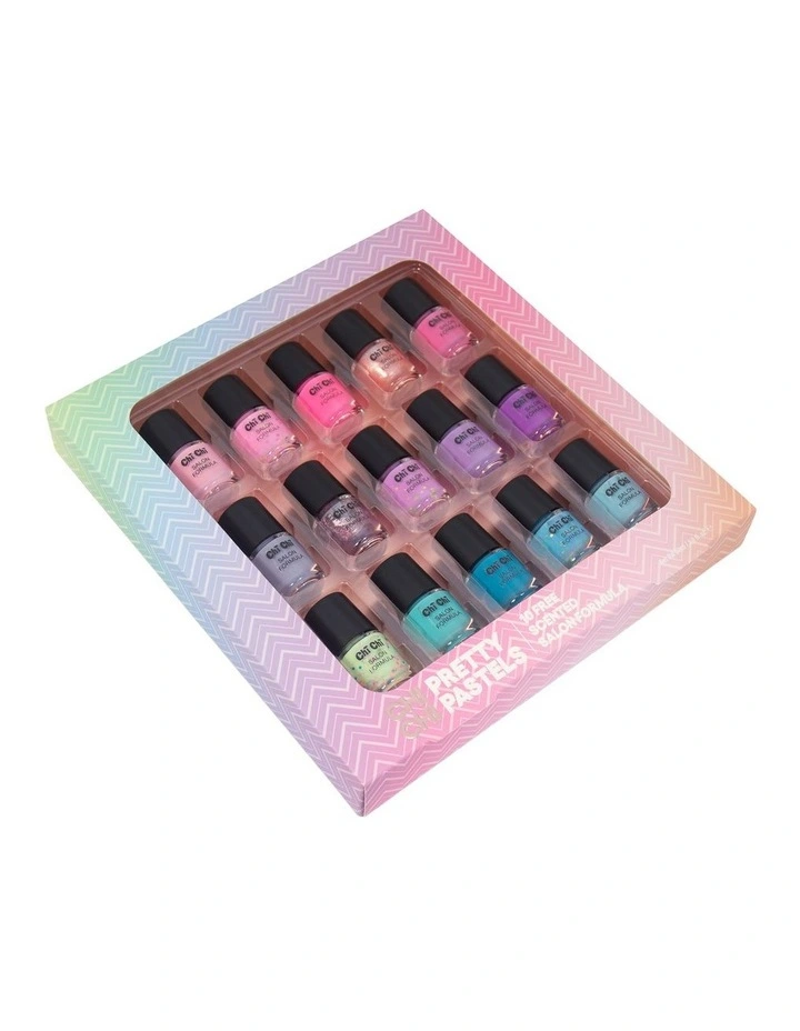Pretty Pastels 15 Piece Nail Polish Set image 2