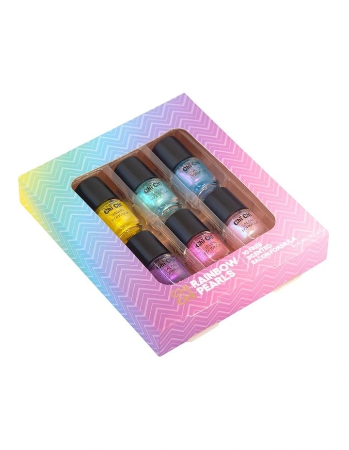 Chi Chi Mini Collection Nail Polish In Rainbow Pearls image 2