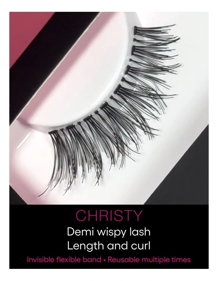 Chi Chi Look Real Faux Natural Lashes In Christy image 2