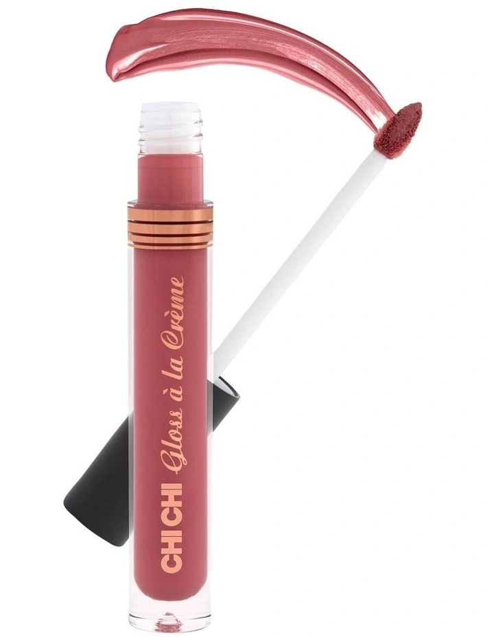 Chi Chi Gloss A La Creme Lip Gloss In Soft Pink Nude image 2