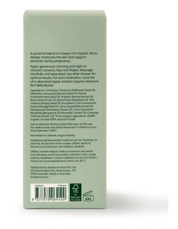 Hydrating Belly Oil 80ml image 3