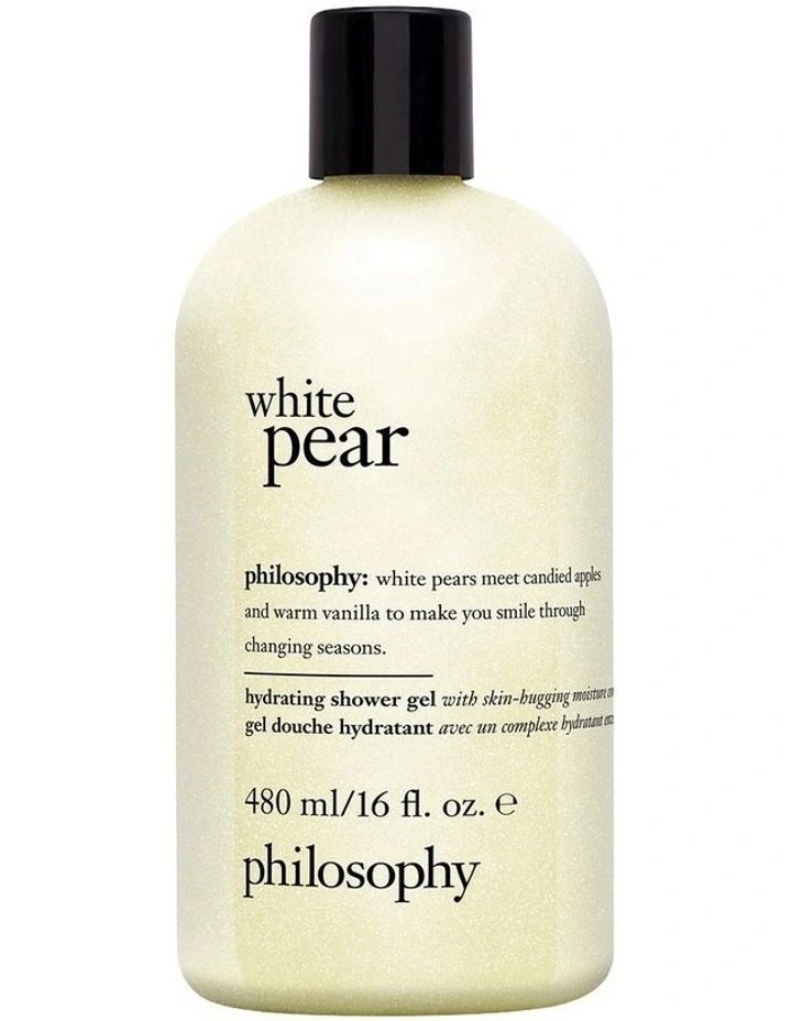 White Pear Shampoo, Bath And Shower Gel 480ml image 1