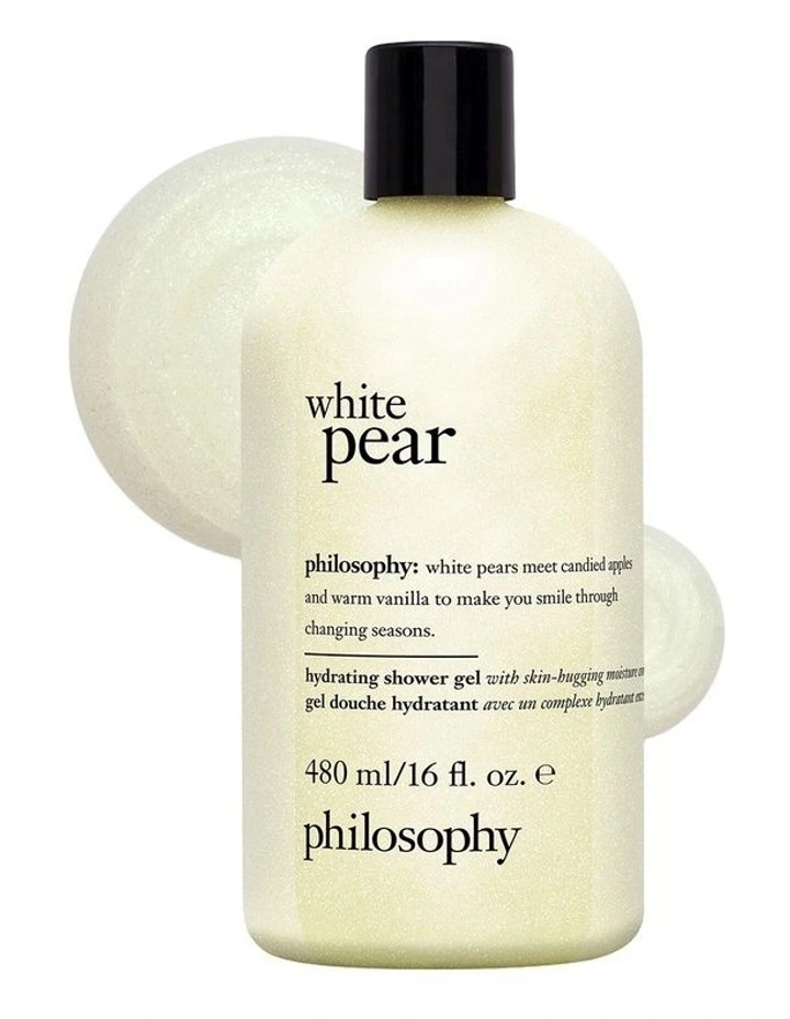 White Pear Shampoo, Bath And Shower Gel 480ml image 4