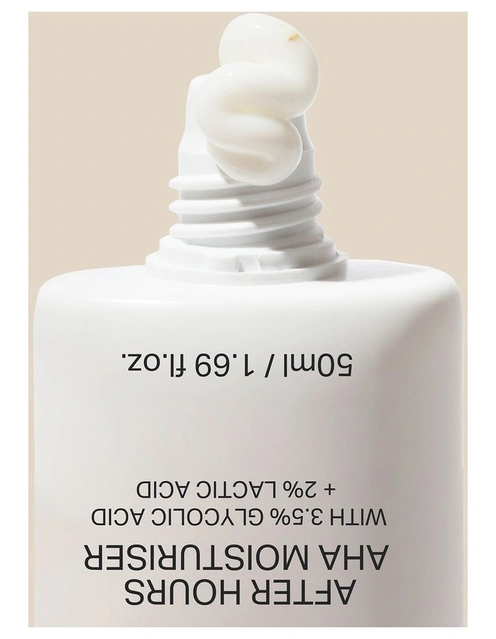 After Hours AHA Moisturiser With 3.5% Glycolic Acid + 2% Lactic Acid image 3