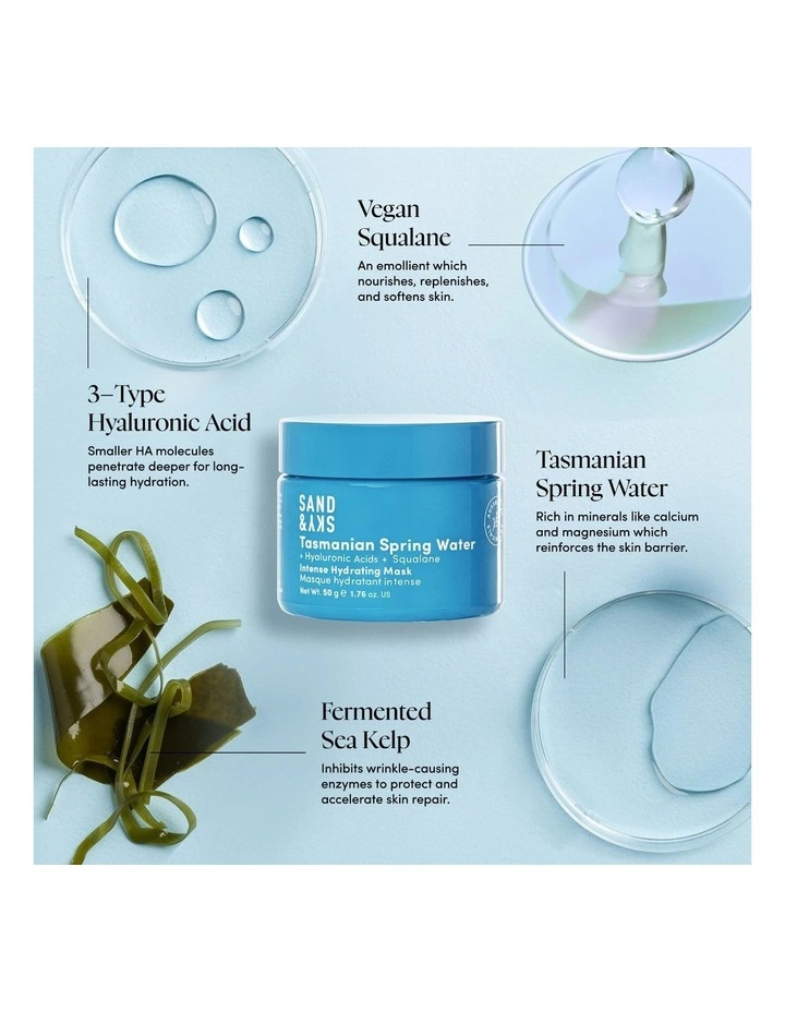 Tasmanian Spring Water Intense Hydrating Mask image 4