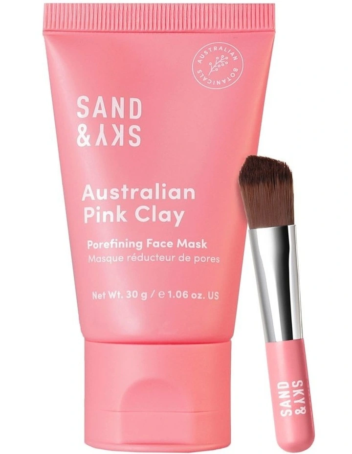 Australian Pink Clay Porefining Face Mask 30g image 2