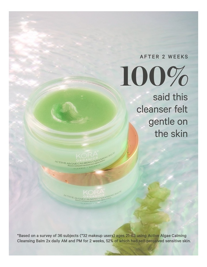 Kora Organics Active Algae Calming Cleansing Balm | MYER