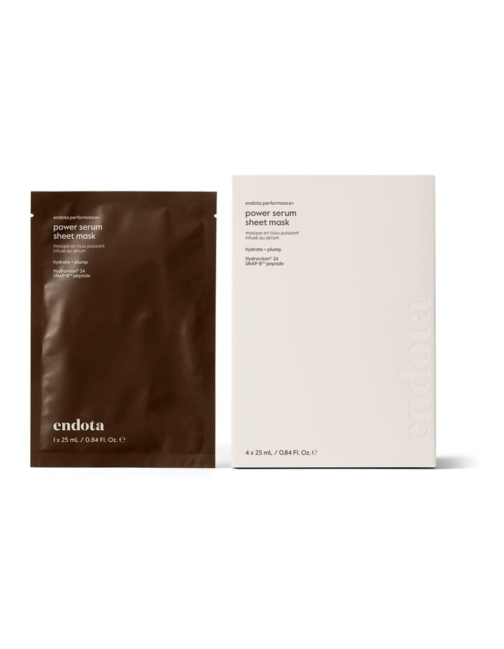 Power Serum Sheet Mask 25ml Retail 4 Pack image 2