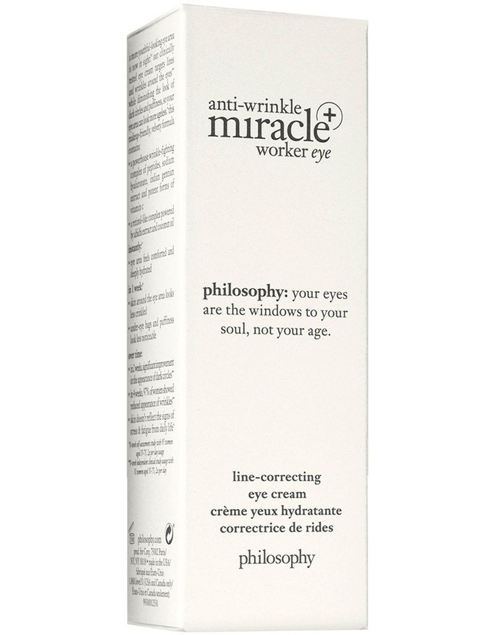 philosophy under eye cream