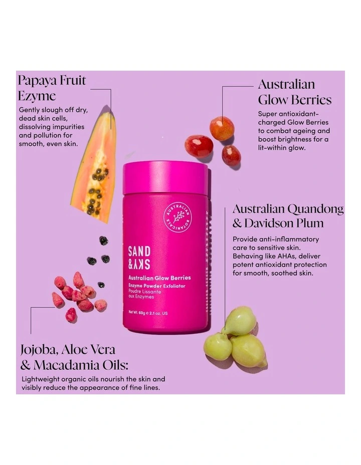 Australian Emu Apple Enzyme Powder Polish Exfoliant image 4