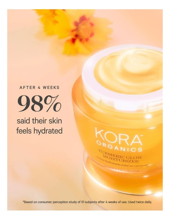 Turmeric Glow in Jar Moisturiser 50ml image 5