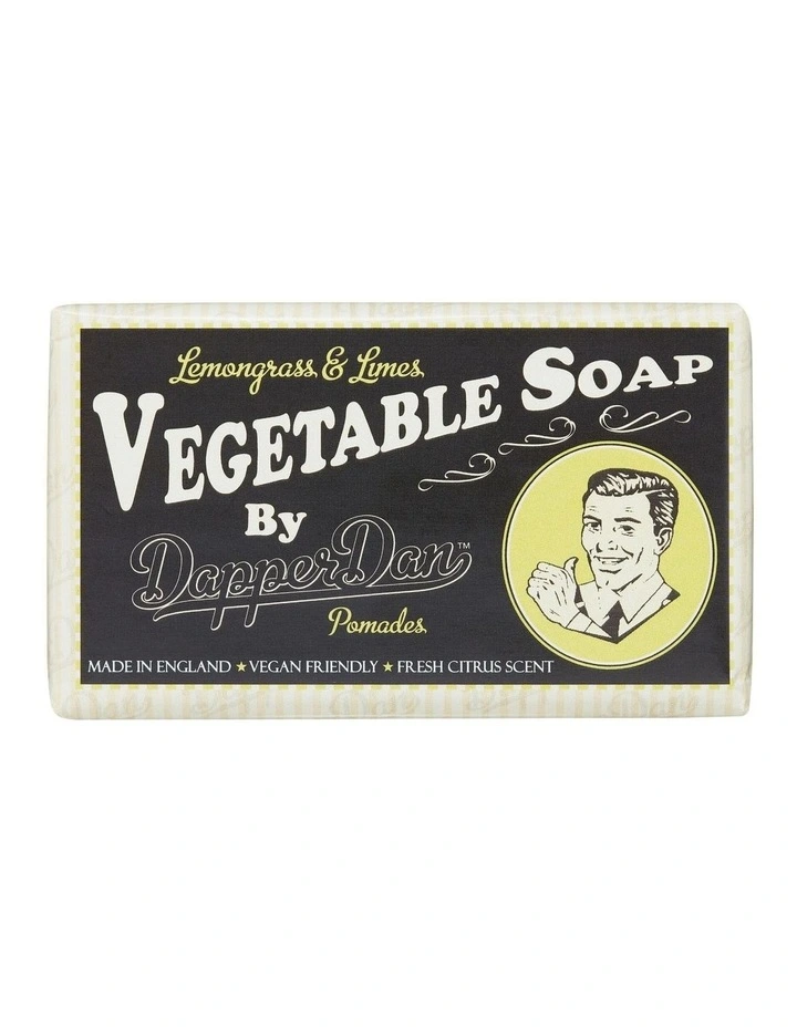 Lemongrass & Lime Vegetable Soap 200g image 1