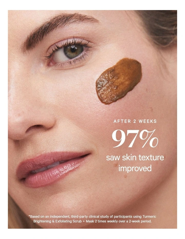Turmeric Brightening and Exfoliating + Mask image 4