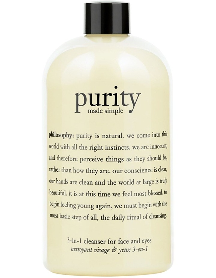 purity 3 in 1 cleanser