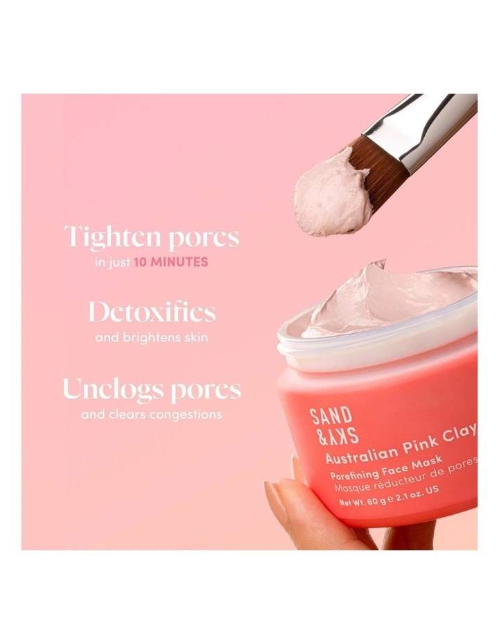 Australian Pink Clay Porefining Face Mask image 5