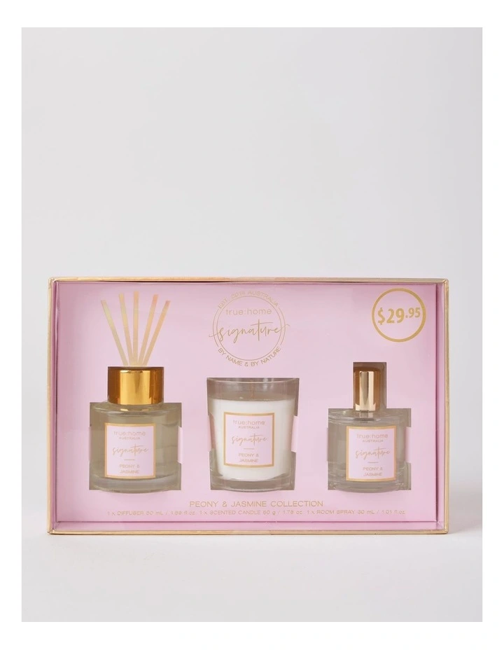 Signature Fragrance Gift Set Peony and Jasmine image 2