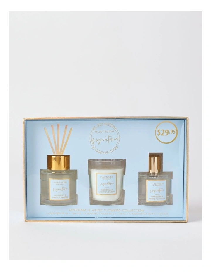 Signature Fragrance Gift Set Gardenia & White Flowers image 2