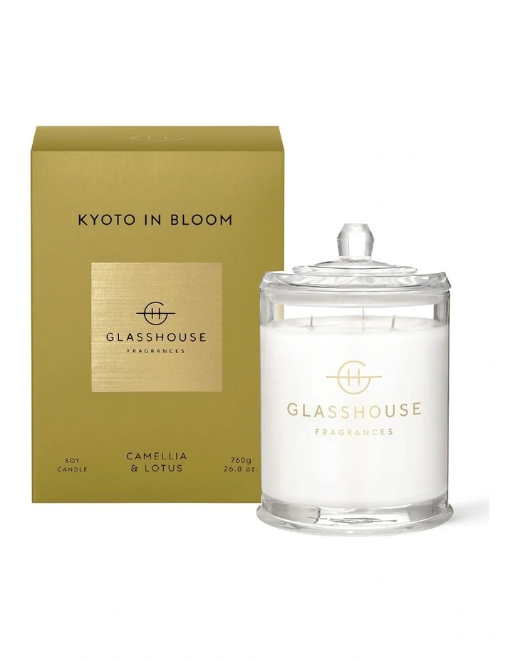 Kyoto In Bloom Triple Scented Soy Candle 760g image 1
