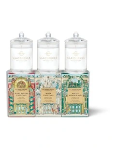 Christmas Trio Soy Candles  3x 60g
