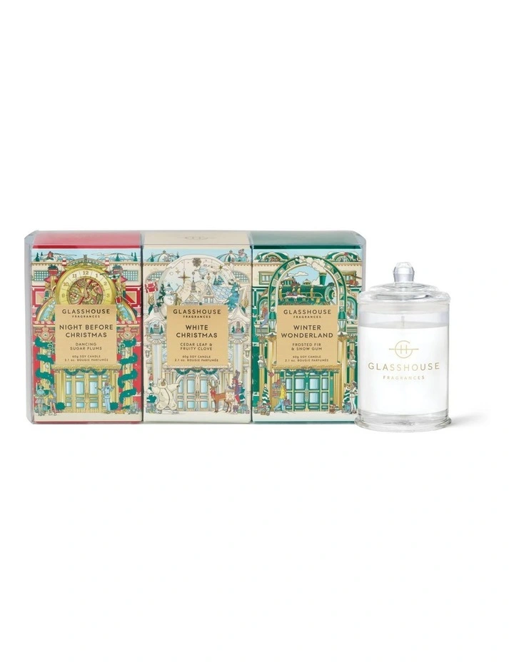 Christmas Trio Soy Candles 3x 60g image 2