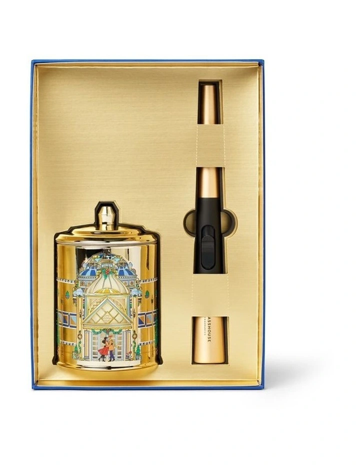 Midnight In Milan Soy Candle & Lighter Gift Set image 2