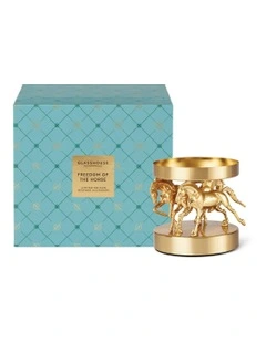 Freedom of The Horse Metal Candle Holder