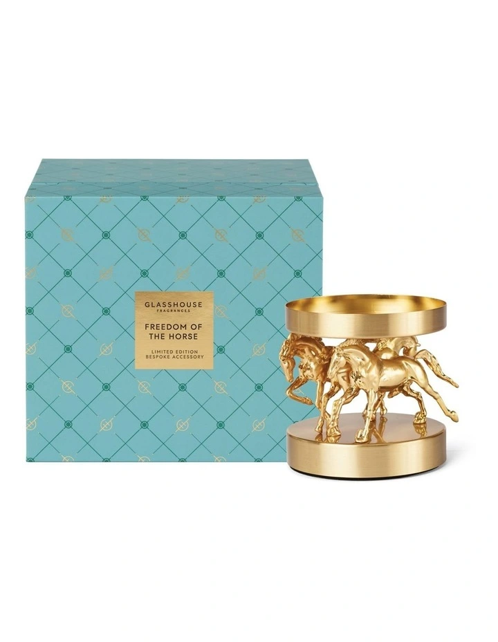 Freedom of The Horse Metal Candle Holder image 1